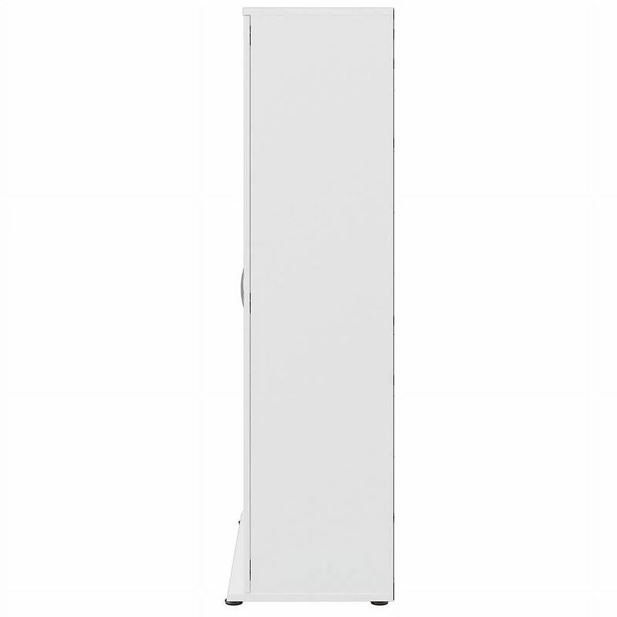 Wood Garage in - White Pemberly Row Engineered Cabinet Storage Tall