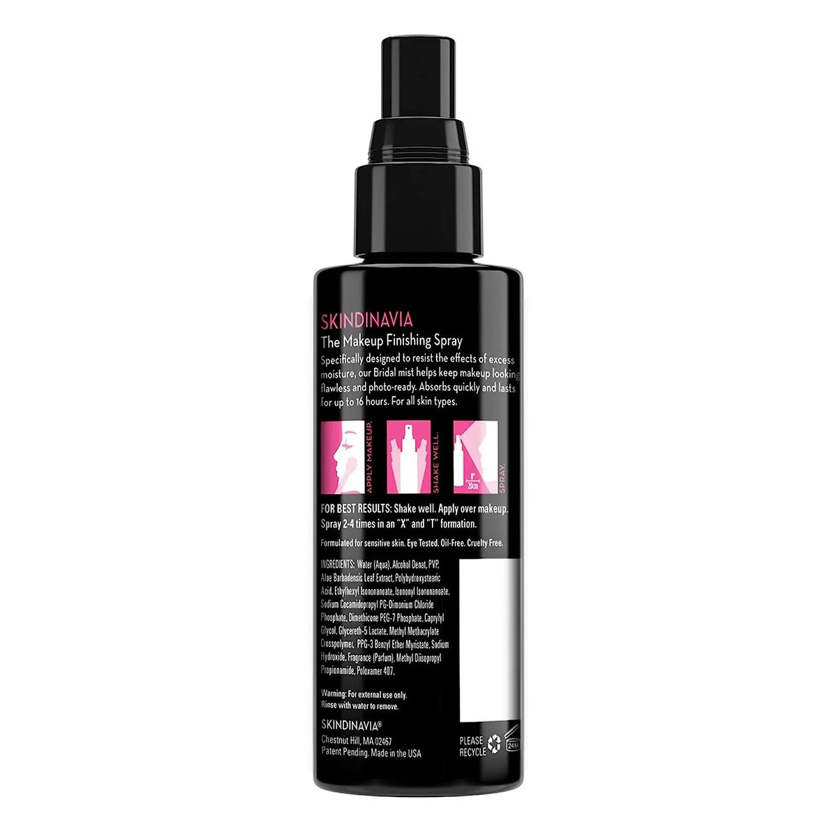 Finishing The Skindinavia- 4oz Spray Bridal Makeup