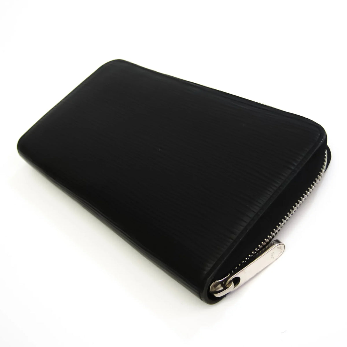M60632 (Good) Long Men's Noir Wallet (bi-fold) Epi Organizer Pre-Owned Louis Leather Vuitton Epi Zippy