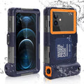 Case 6.9 Lanyard Swimming Video Surfing to with Phones Underwater Photo Waterproof Diving Snorkeling Y9 LCD all Inch Professional Housing Protective Up for [15m/50ft] UrbanX (2019) And