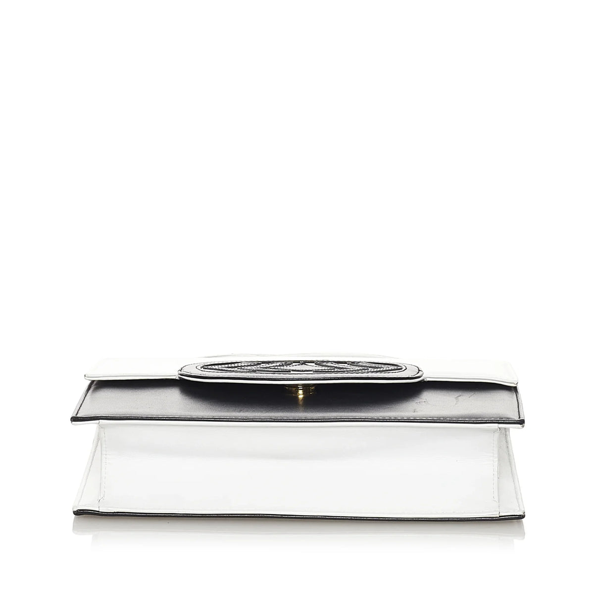 Pre-Owned Crossbody Bag Valentino Calf Authenticated White Leather Women (Good)