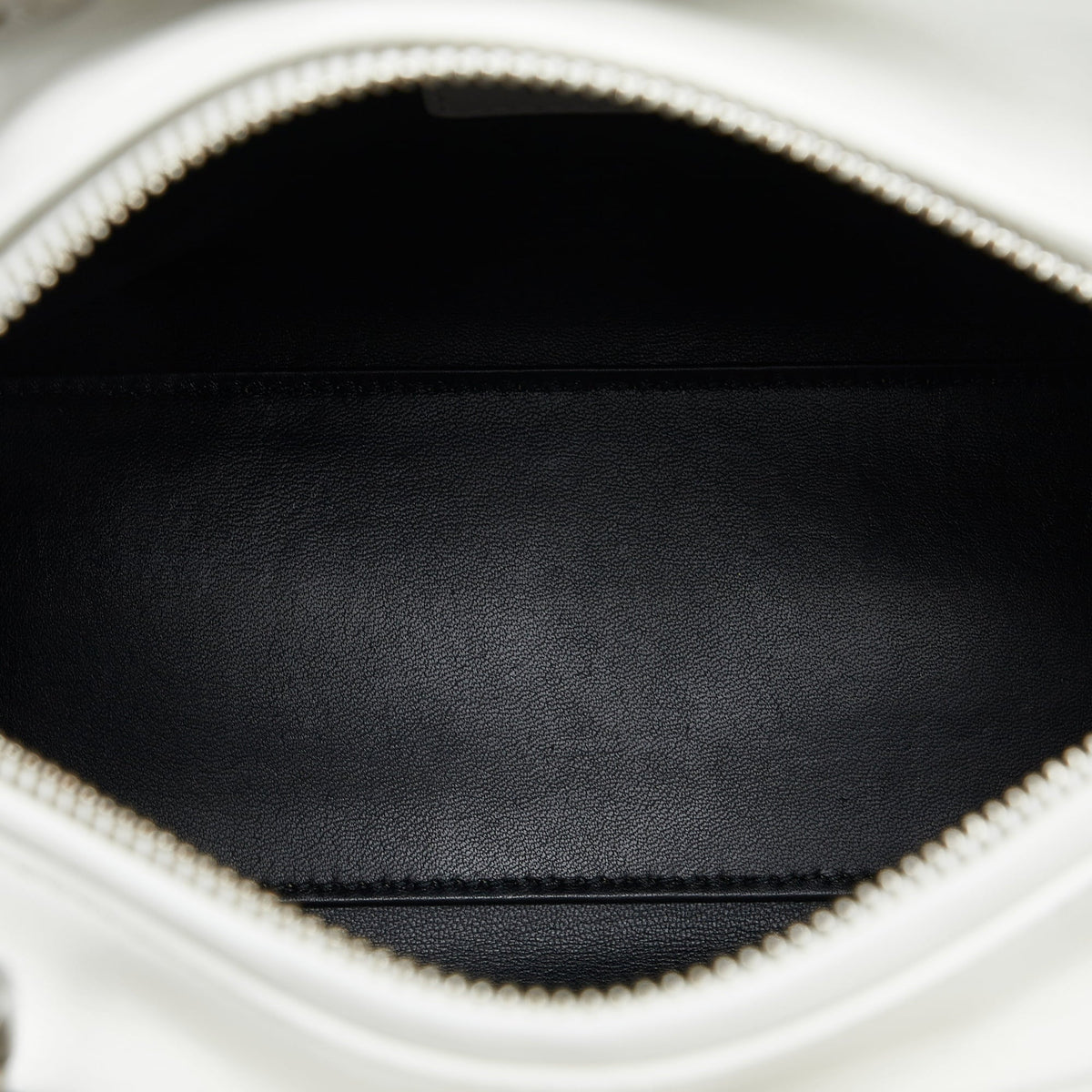 Paradise Medium Lady Unisex White Authenticated Satchel Dior Pre-Owned Lambskin Leather (Good)