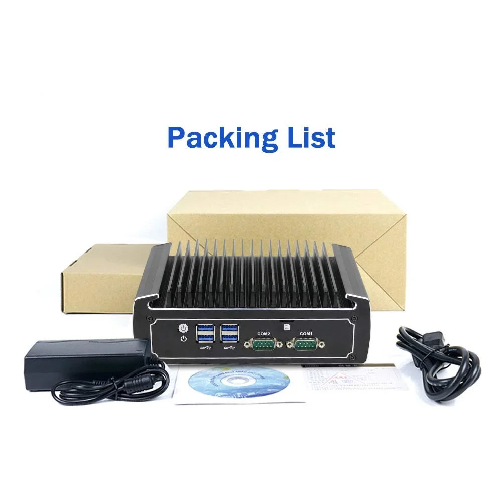 i5 Mini 8250U HD, SIM 240GB Dual COM, DP, 4K Industrial HDD, PC, 16GB Windows 1TB Pro Cores Slot, Computer, Powerful Mini SSD Ram PARTAKER Nic, Card 10 2 8th Gen, CPU, Fanless Core 4 4*USB3.0,