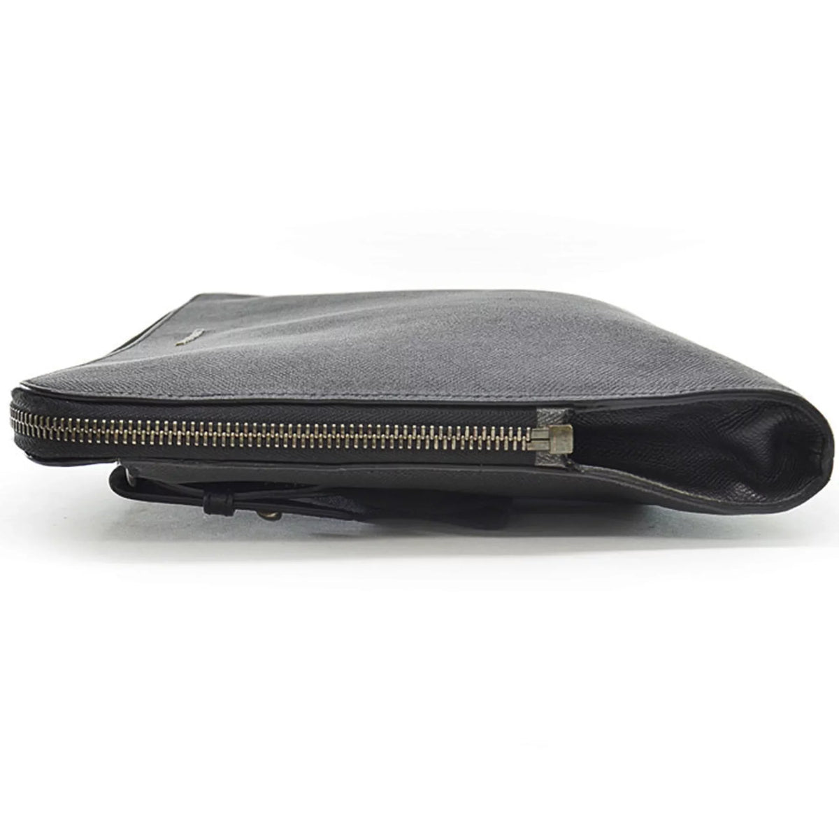 Bag (Good) Nylon Shoulder Burberry Black Men Pre-Owned Canvas Leather BURBERRY