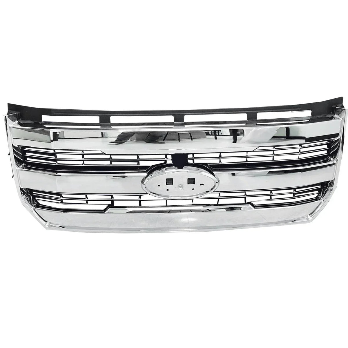 camera F-150 Front Bumper Chrome 15-17 W/o Grille For FL348200PBS Radiator