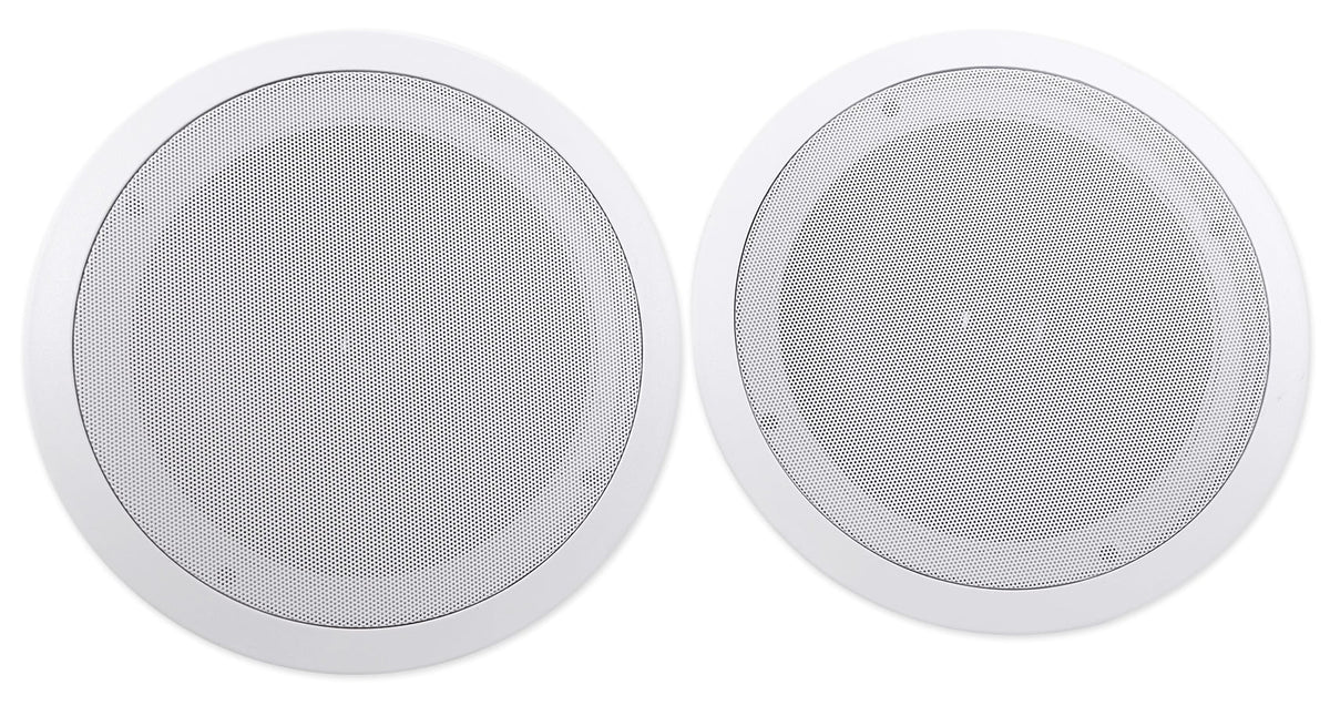 Theater Technical Pro Bluetooth RX55URIBT Ceiling Receiver+(2) 8" Home Speakers
