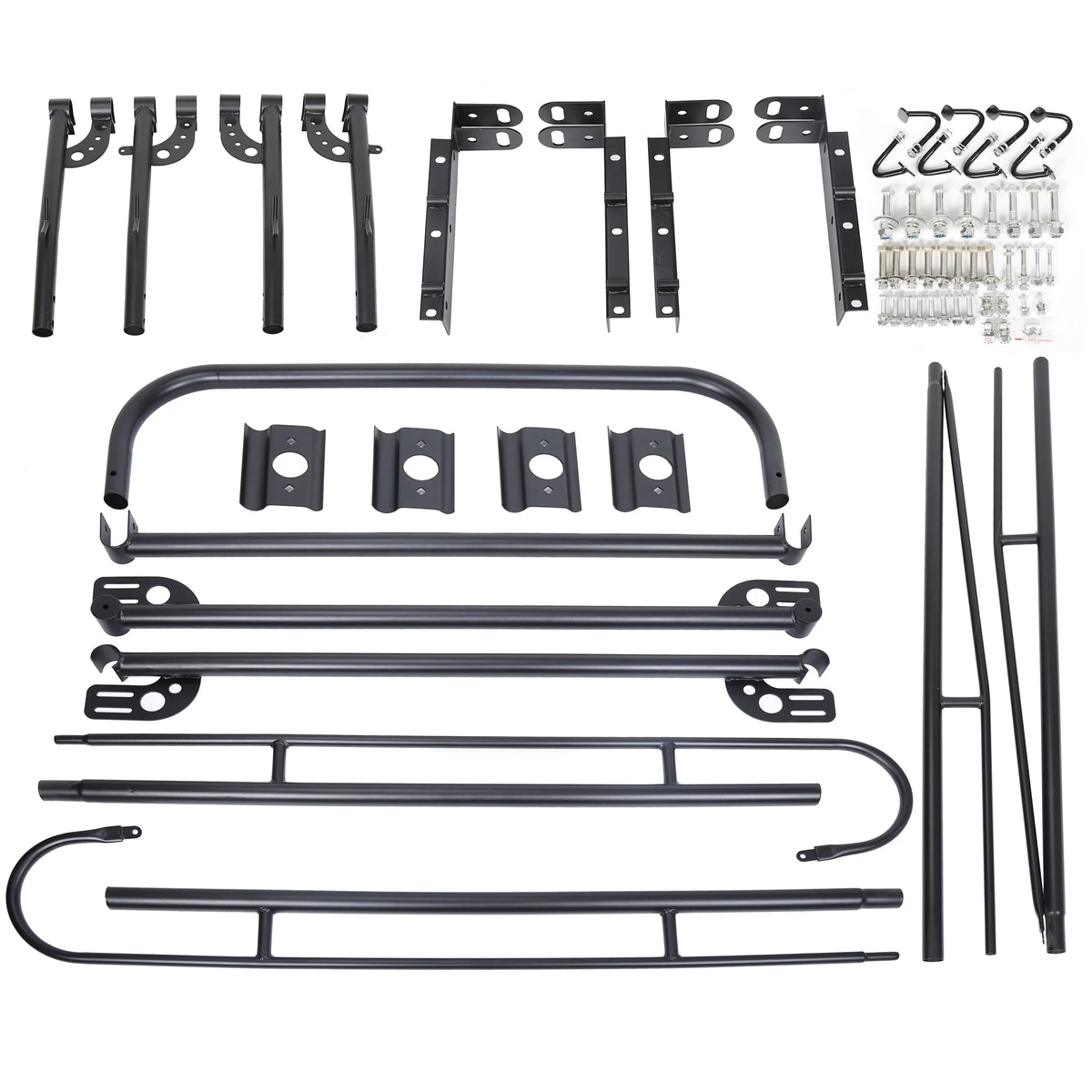 Long Bar Over-Cab LBS 60 Contractors Lumber Inch 1000 Rack Rack Pickup Cab Ladder Adjustable Truck Kayak Side Kojem Bed Universal