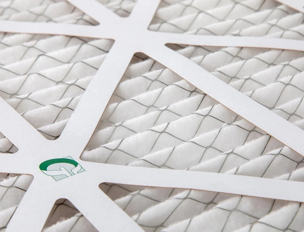 12 9-1/2 Pleated Size: MERV x Actual 19-1/2 Air 7/8 of 10x20x1 10 x Glasfloss. Filters Pack by