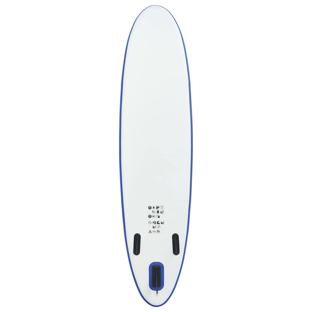 Paddleboard Inflatable White Blue Set and