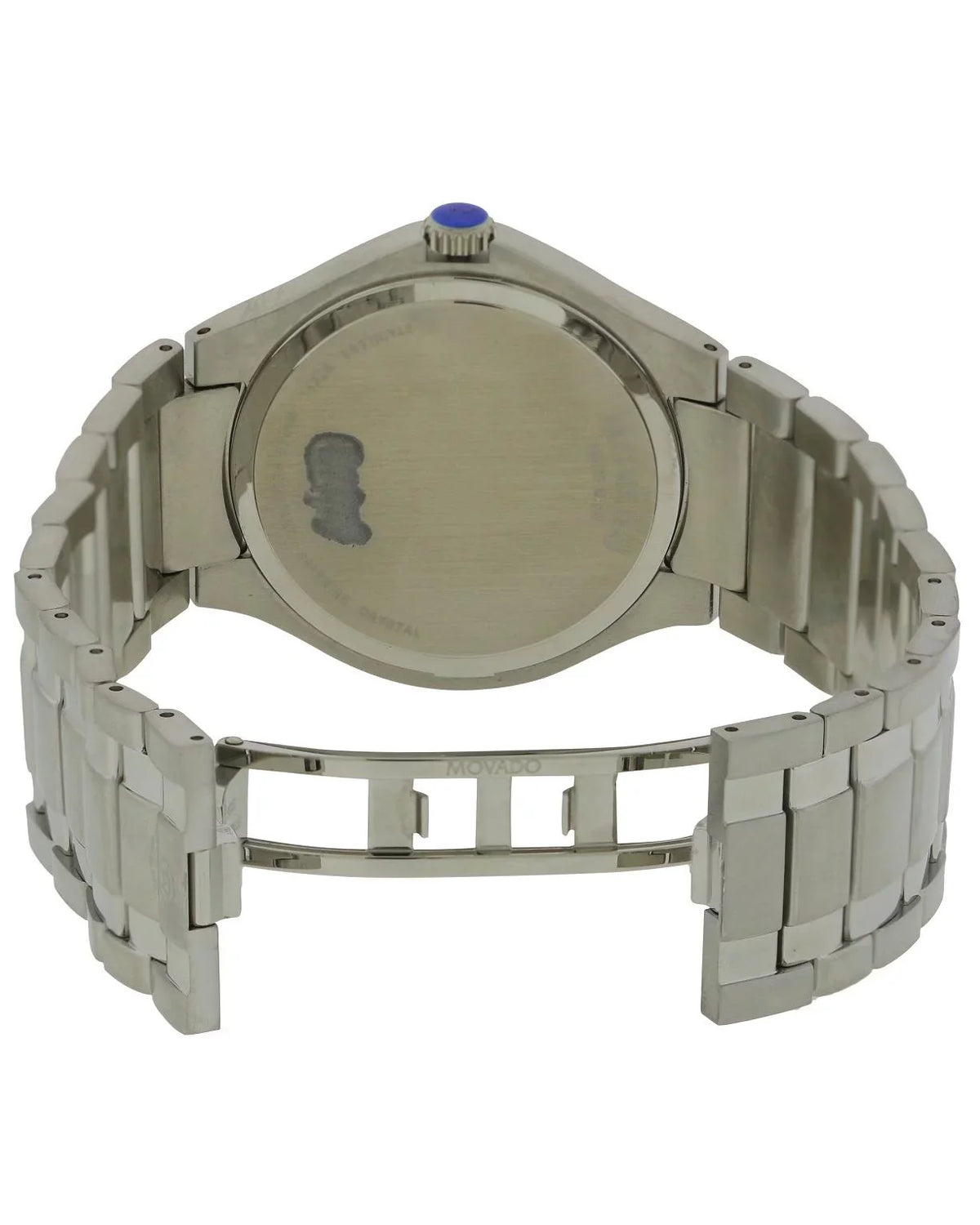 Collection Stainless Black Dial 0606781 Movado Men's Steel Watch