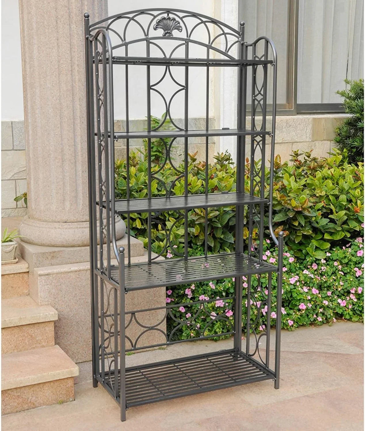 D Space-Efficient Area X For Dining 4" Kitchen, W Indoor/Outdoor Allows Rack Baked Bakers For Good Pantry Or Cooling Goods, X Iron Ventilation, 32" 70"