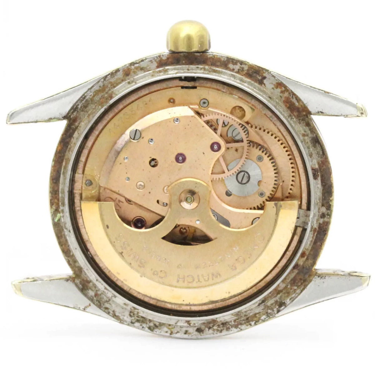 Seamaster Only Cal 471 Mens 2802 OMEGA Plated (Fair) Pre-Owned Automatic BF559125 Gold Watch Head
