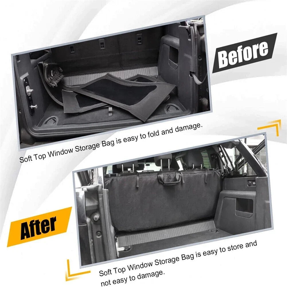 Bag Accessories 600D 2022 2021 Soft Bronco Window for Ford Organizer Top Storage