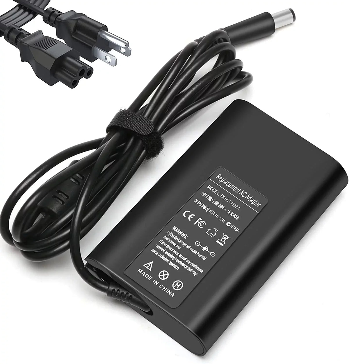 E7480 5500 AC Laptop LA65NM130 7490 E5400 7390 E6540 3440 7480 Charger Dell LA65NS2-01 5480 E5420 E7470 Adapter E5450 65W for E6430 7400 E5470 5400 E6420 Latitude