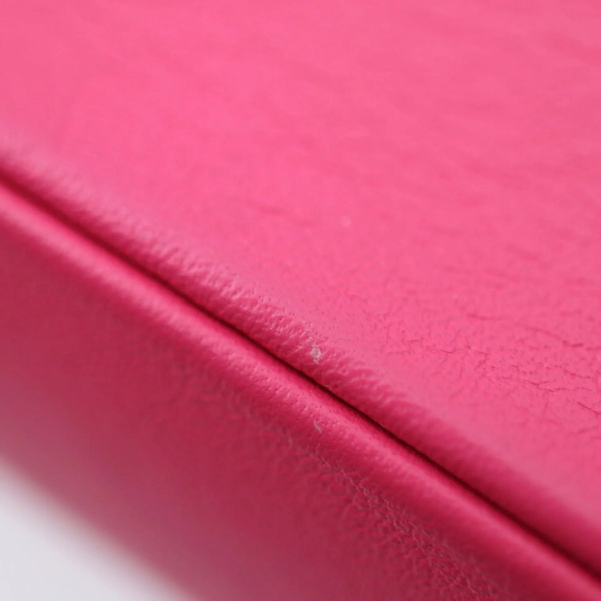 M54501 red bag shoulder leather gold Louis hardware VUITTON pink LOUIS Vuitton love Pre-Owned chain (Good) note
