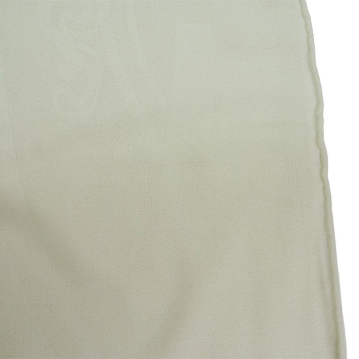 Pre-Owned H262494S Libris (Like Stole Women's HERMES New) New White Hermes Yvoire