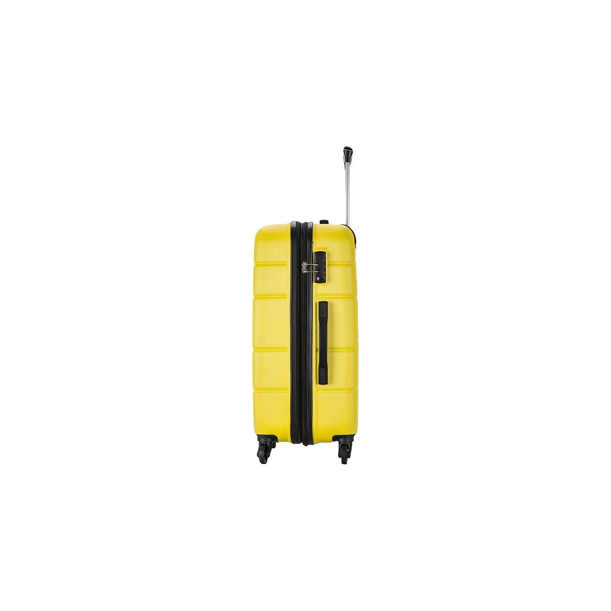 Luggage Yellow (DKROD00M-YEL) RODEZ Plastic DUKAP 4-Wheel Spinner