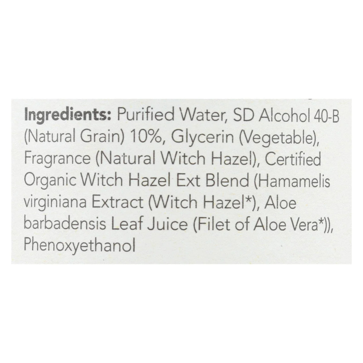 Hazel with Aloe Vera Witch oz Original - fl 12 Thayers