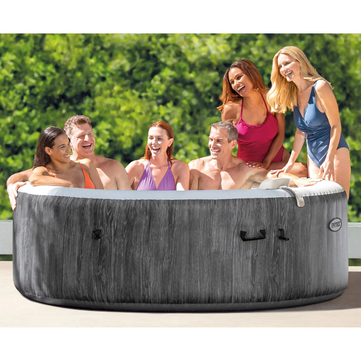 Tray (4 Inflatable Intex Plus Hot Accessories Pack) Tub PureSpa + Intex