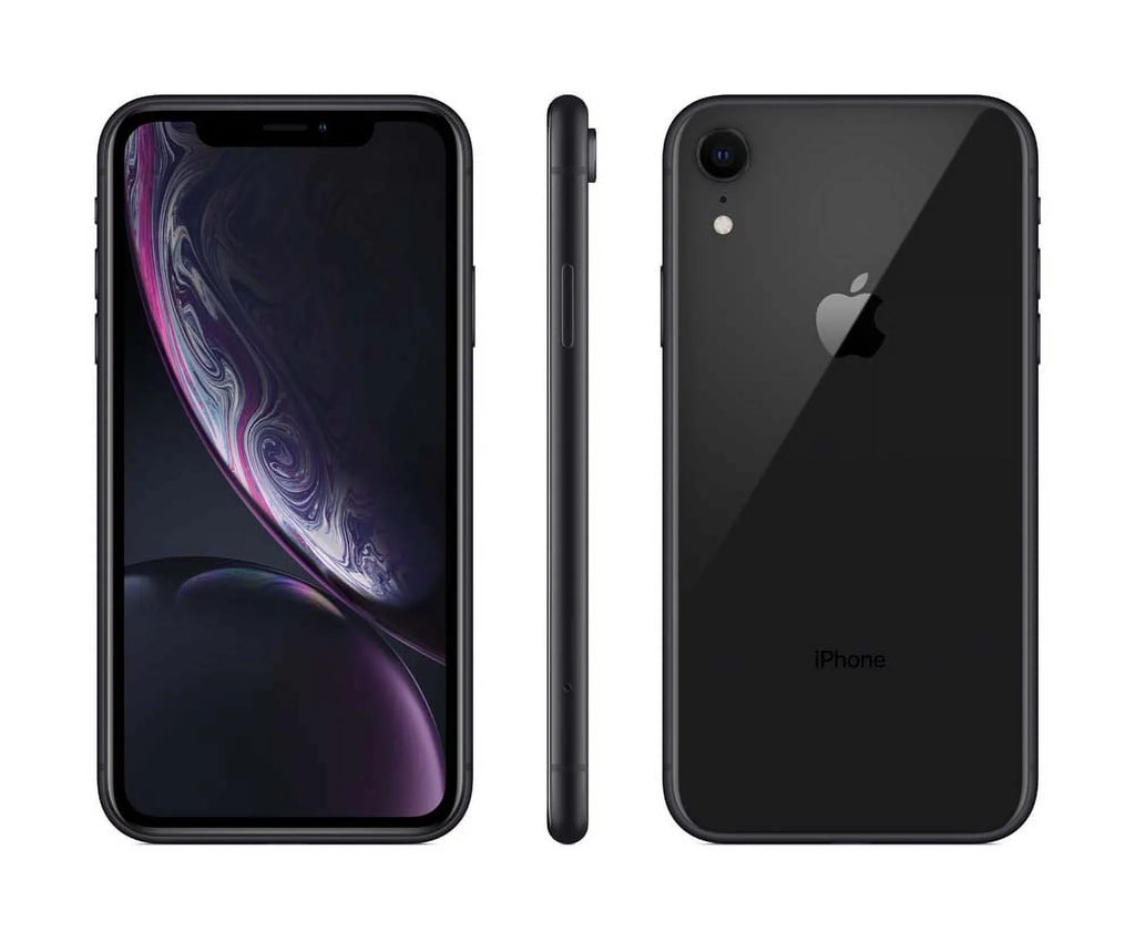 (Good) XR Black Unlocked Apple Pre-Owned - - Carrier iPhone 128GB