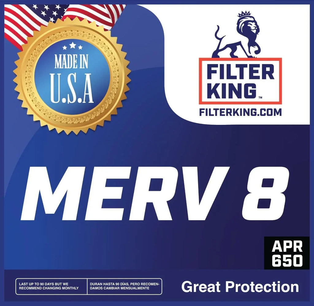 | 9x48x1 USA .75" 8 MADE Size: Filter Filters x A/C King Air MERV | | 48 Filter | x Furnace Pleated Actual HVAC 4-PACK 9 IN