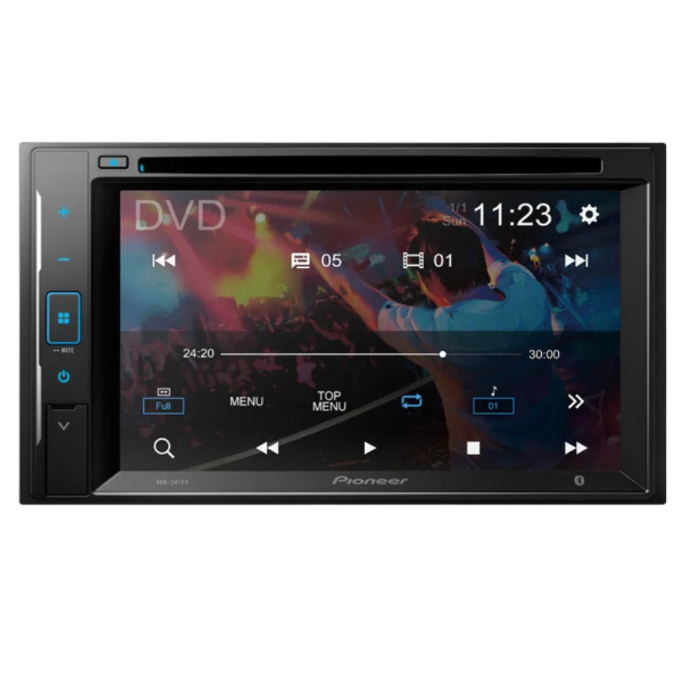 DIN Media for Kit/in-Dash W/ AM Touchscreen Camera/Installation AM/FM Receiver WVGA 2001-2005 Grand Pontiac Stereo Double 6.2" Car with DVD/CD Bluetooth/Backup KIT4838 Pioneer Bundle Digital