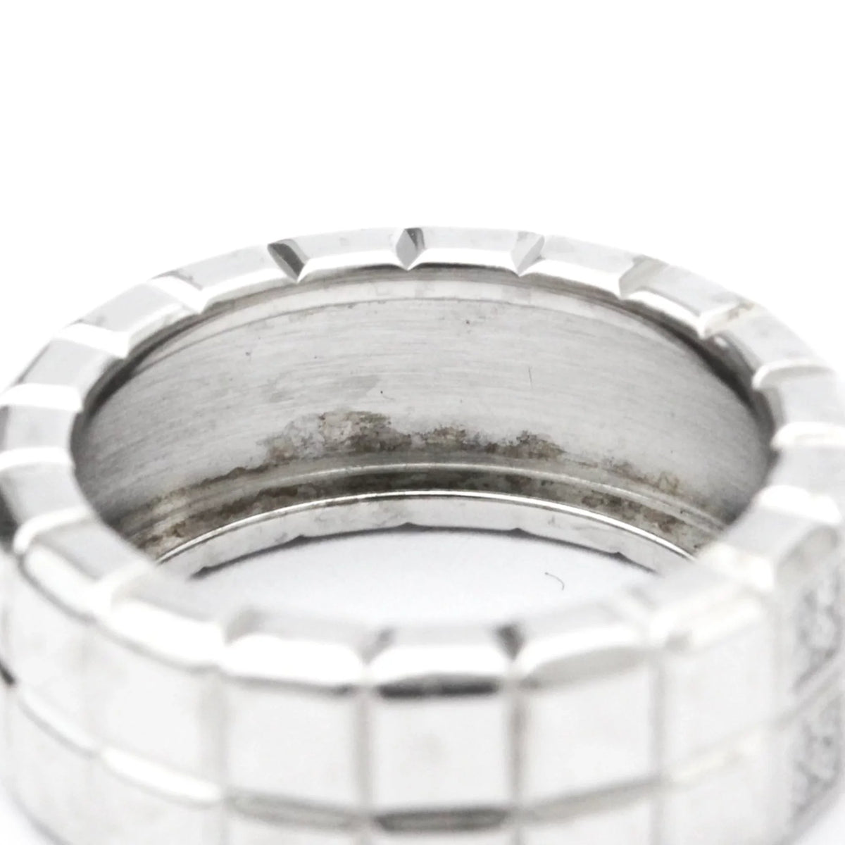 Ring Band 82/3790 Fashion Pre-Owned White (18K) Cube Ice Diamond Chopard (Good) Gold