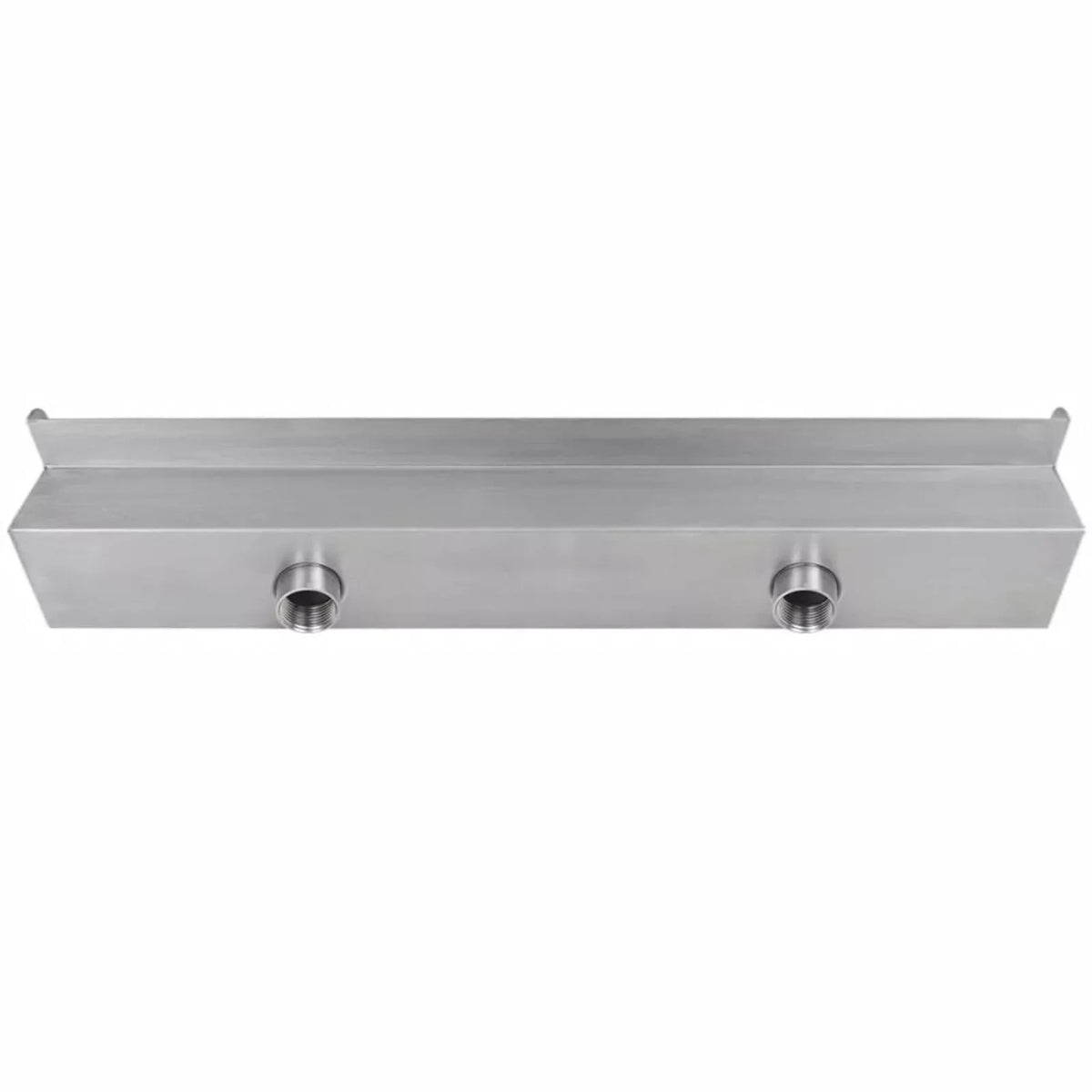 X Waterfall Waterfall Above 23.6 Inches Slide Stainless Andoer Pool Steel (w Pool Waterfall Waterfall With 4.5 ,23.6 X X Pool Pool Feature Pond Steel Spillway X SpillwayPatio Pond 4.5 23.6"