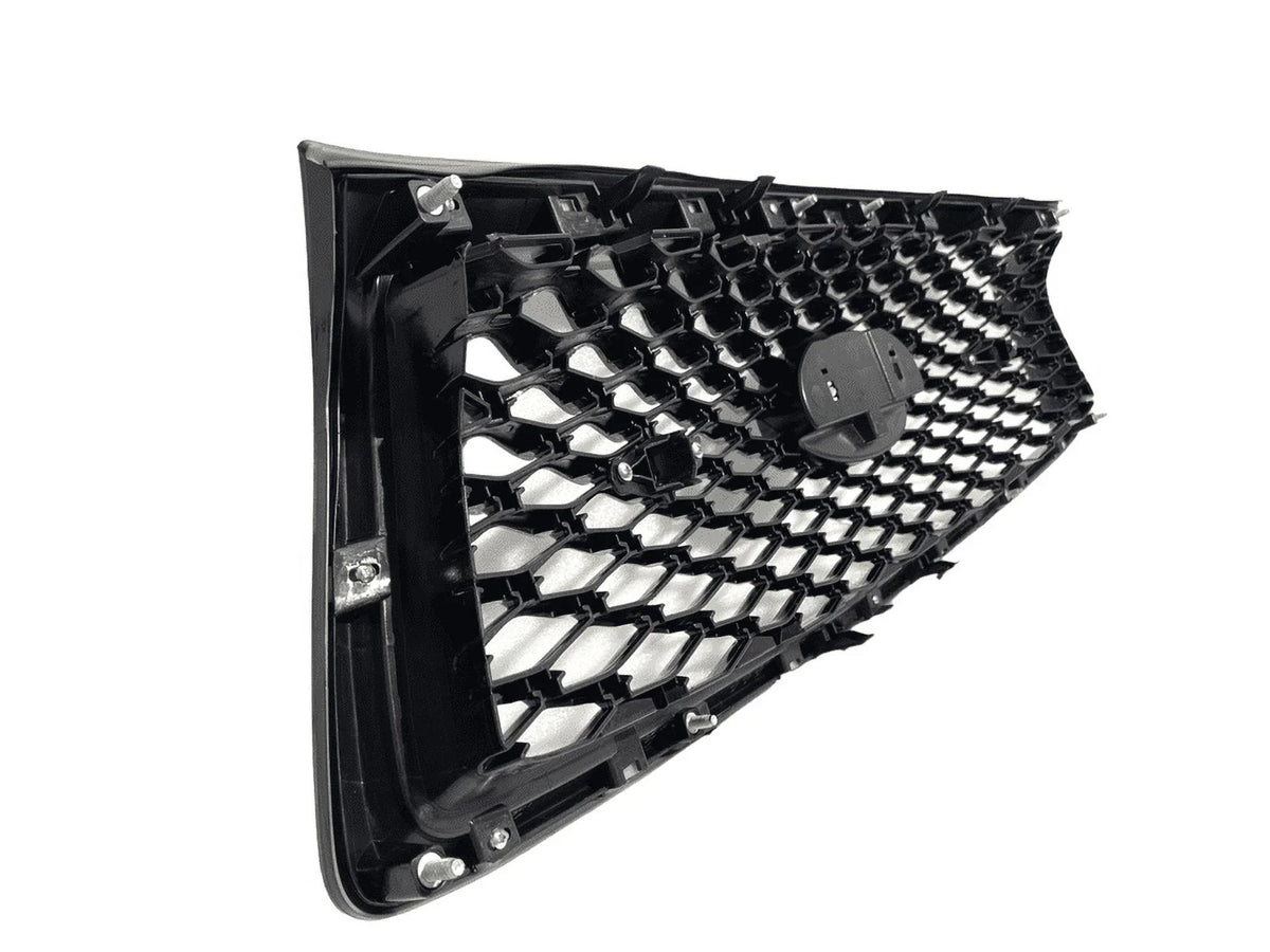 Bumper Camera Infiniti 2021 Front Grille Gloss 2018 2023 And Sensor 2022 With Sport With Q50 Holes 2019 Upper Option Compatible Q50s Black 2020