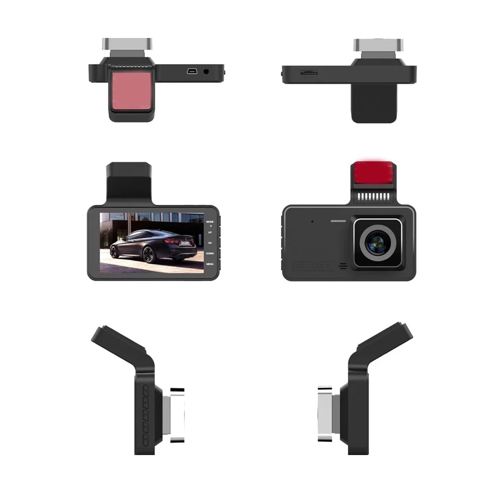 Camera 170° Enhanced 4 Inch Wide Driving 1080P Dash moobody Angle, with DVR, Dashcam Recorder, Touchscreen Car