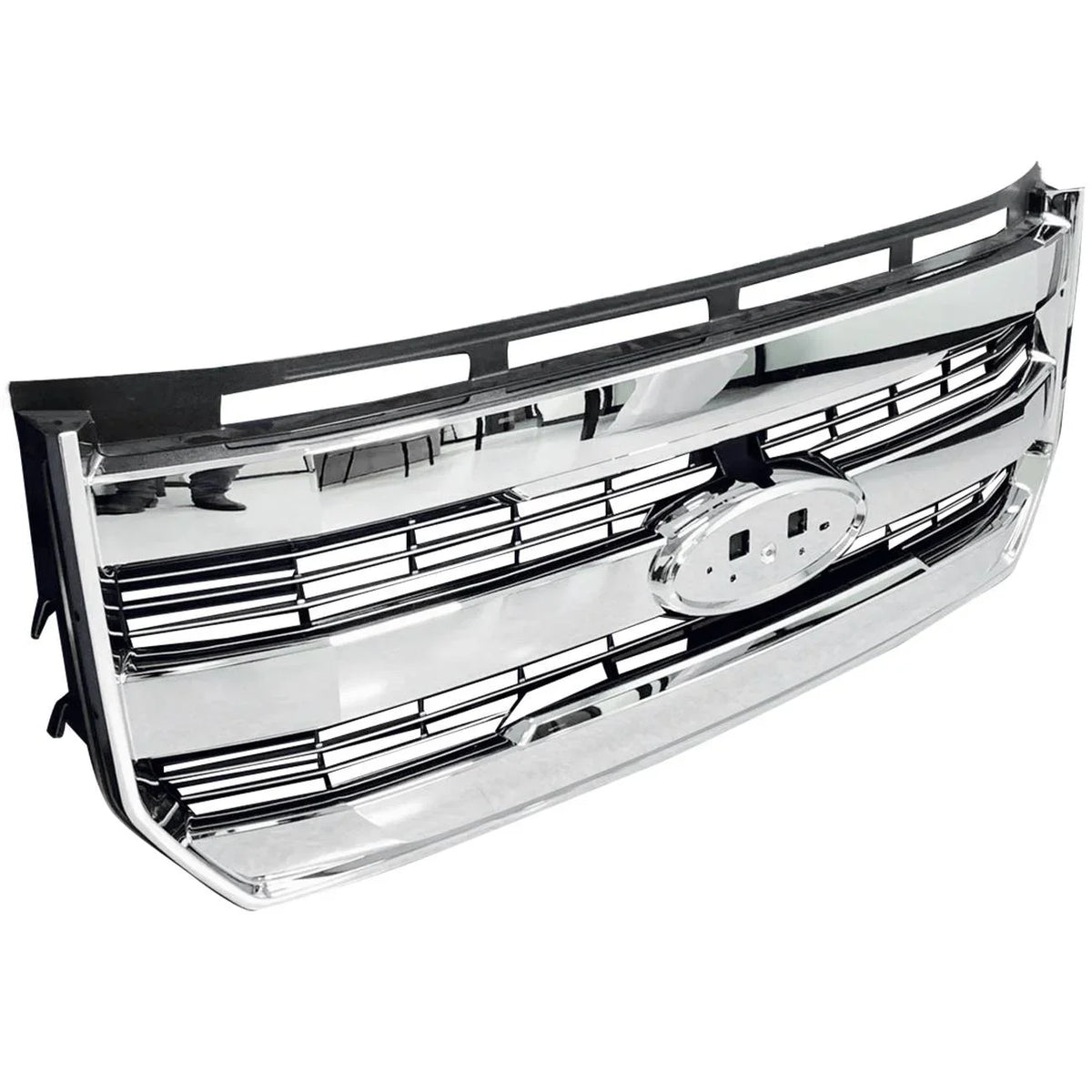 camera F-150 Front Bumper Chrome 15-17 W/o Grille For FL348200PBS Radiator