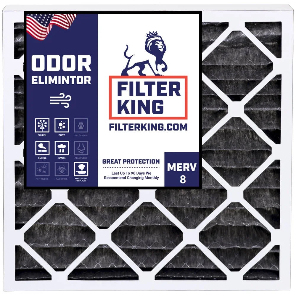 Air | | USA x 4-PACK Filter Filter Filters Actual Furnace MERV 13.25 .75" 8 13.25x13.25x1 13.25 | Carbon King Pleated HVAC x | IN MADE A/C Size: