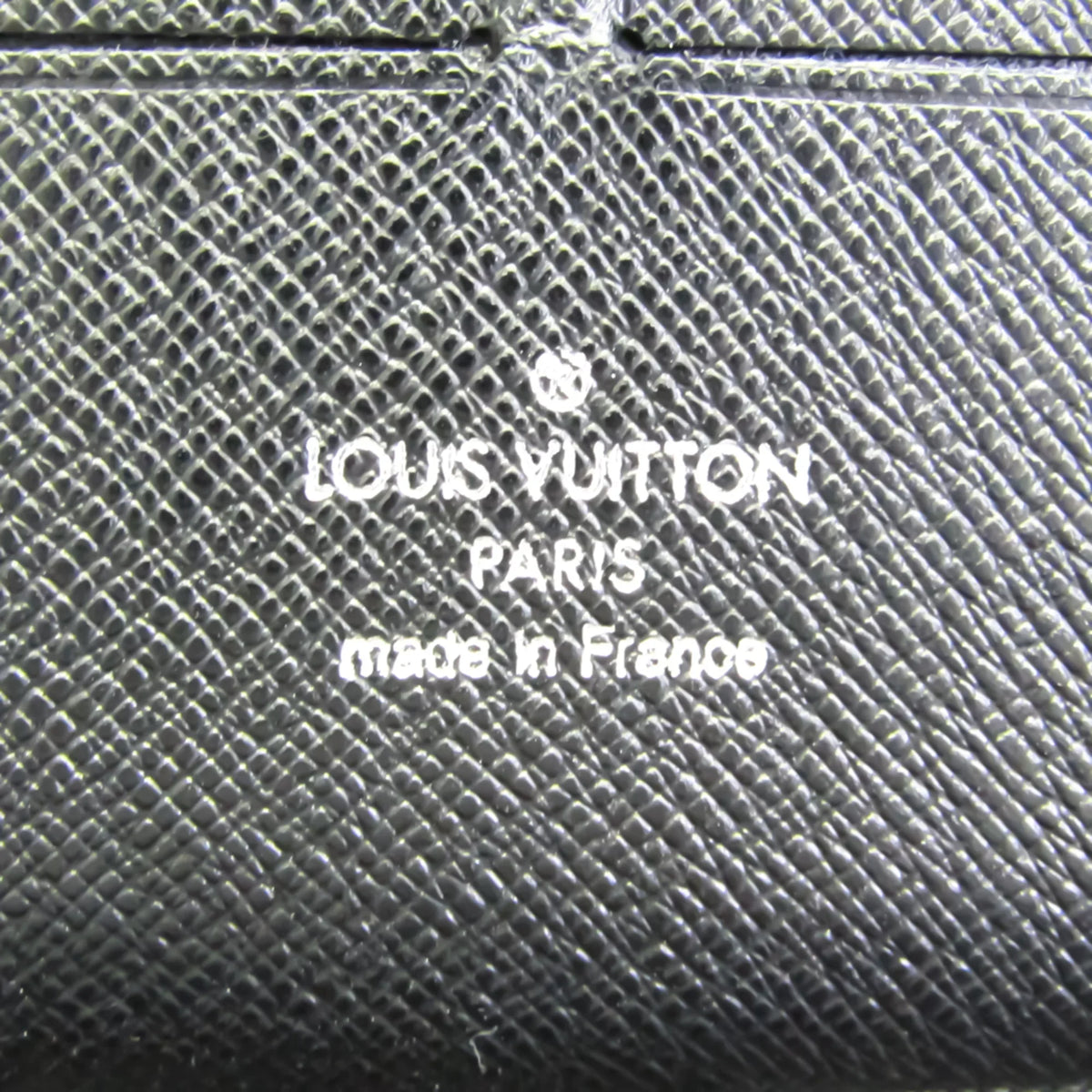 M60632 (Good) Long Men's Noir Wallet (bi-fold) Epi Organizer Pre-Owned Louis Leather Vuitton Epi Zippy