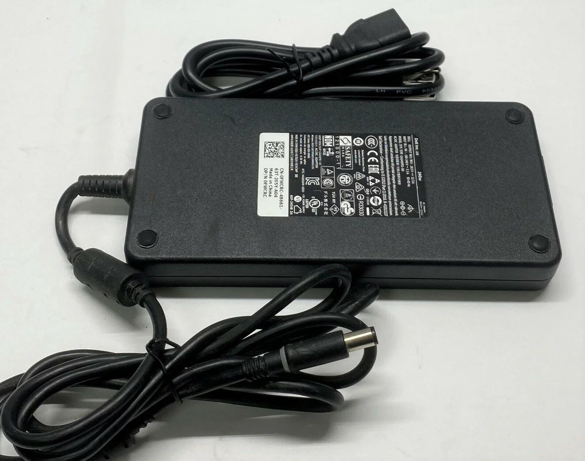 R5 12.3a Dell AC of 17 R3 19.5v laptop Adapter R4 240W charger 10 Lot