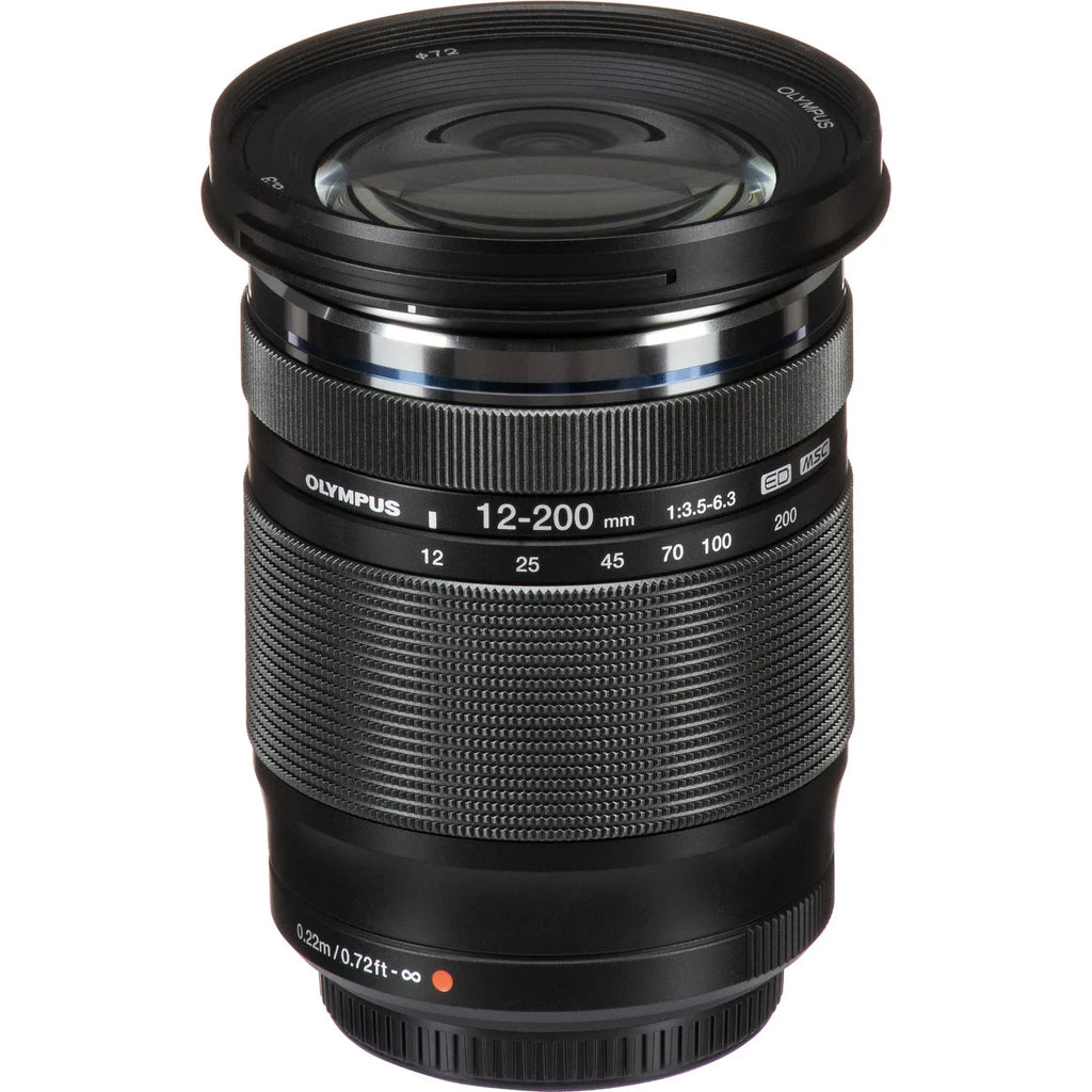 Accessory + + 3 Tripod ED Bundle Lens M.Zuiko - Lens 64GB Kit Olympus f/3.5-6.3 12-200mm Backpack Digital -