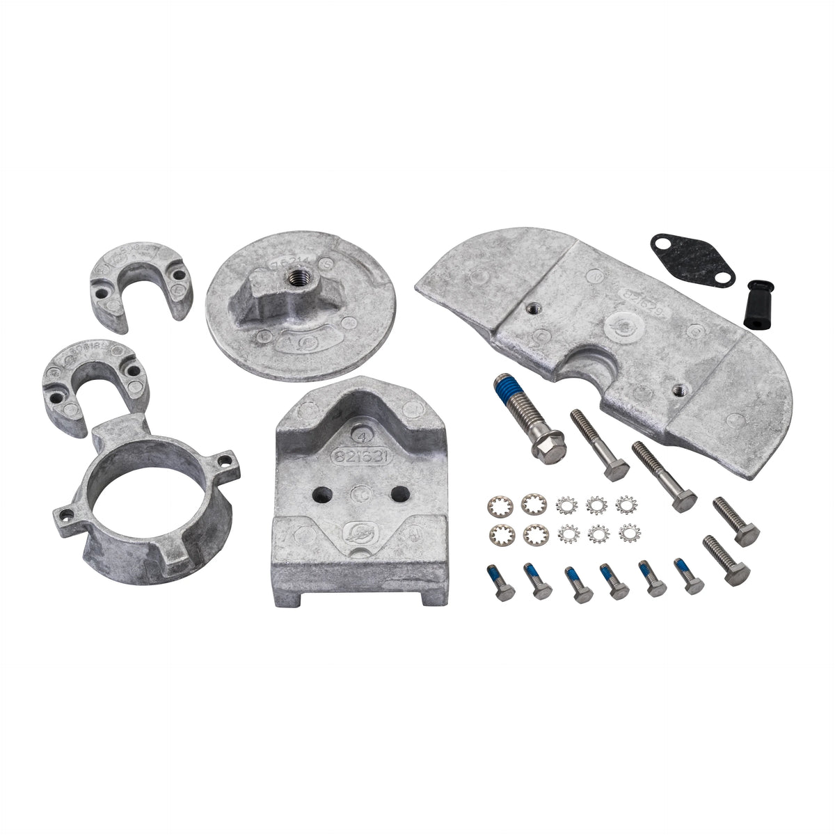 One Quicksilver Gen Kit 888756Q03 II Alpha Aluminum Anode