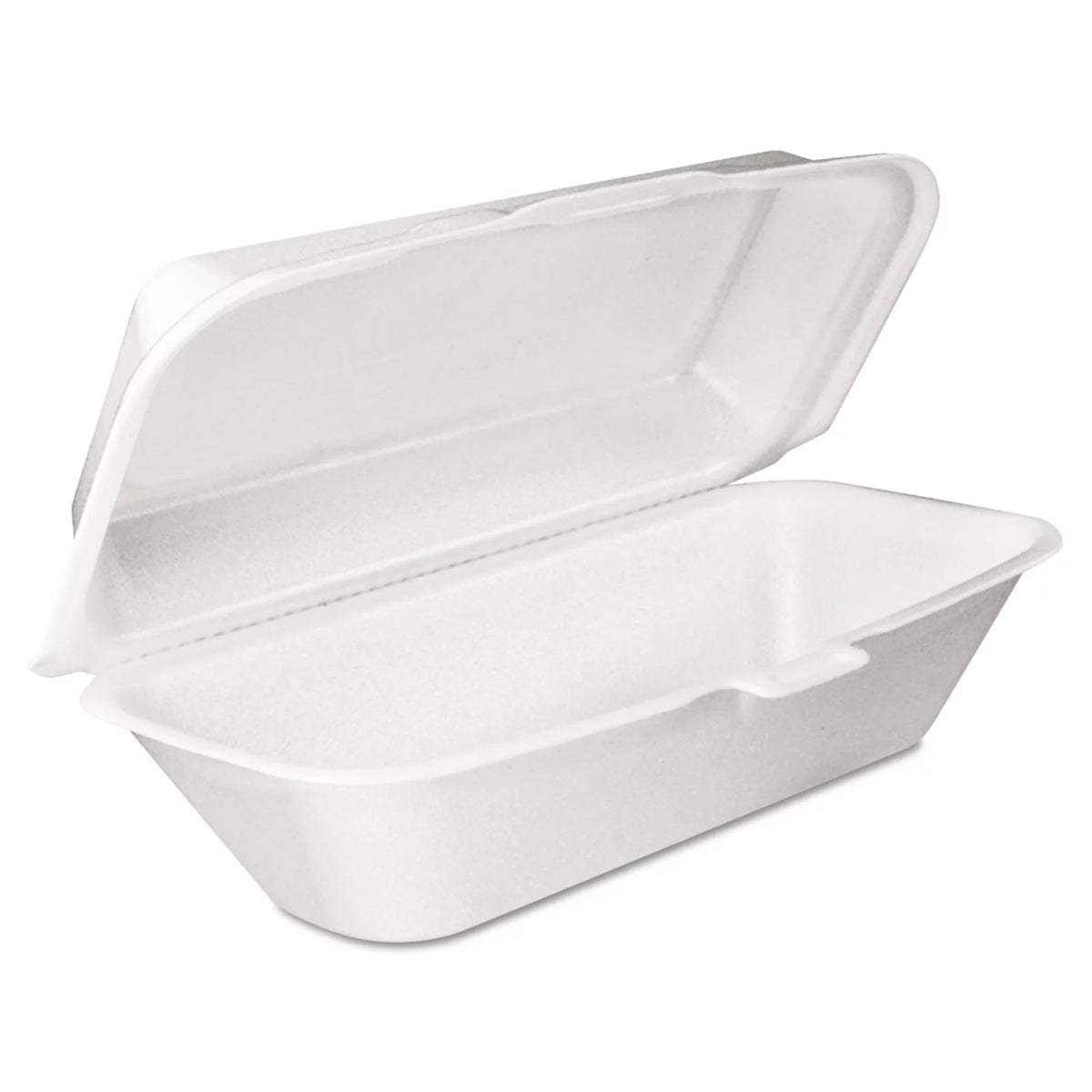 5.3 with 9.8 4 x Foam Removable 3.3, 125/Bag, Container Hinged White, Lid x Dart Bags/Carton Lid, Hoagie -DCC99HT1R Container,