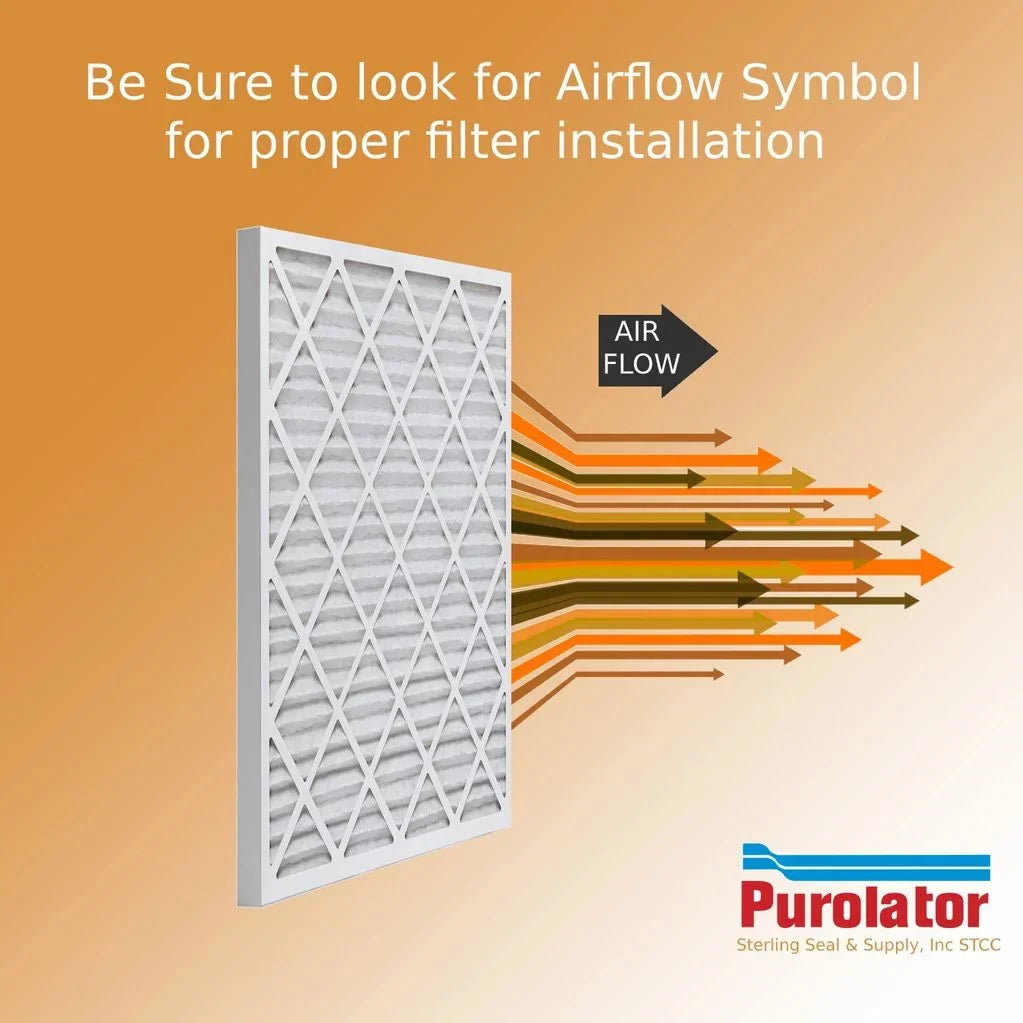 Filter Key - Air Purolator Pack) (6 MERV Pleat 8 14x24x1