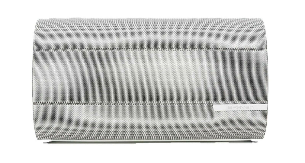 Bank Power 8800mAh 2300 Bluetooth Wireless NEW Speaker Braven B2300BSD WHITE/GRAY HD Stereo
