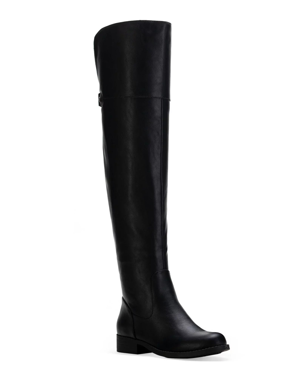 Toe Cushioned 8.5 WC STONE Zipper SUN Gore Resistant Shoes Womens Slip Accent Dress Black Round Boots Allicce M