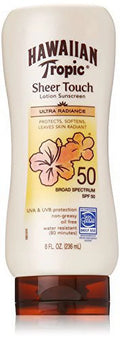 Tropic 50, Sheer 5 Lotion SPF Sunscreen, Touch Oz each 8 Pack Hawaiian
