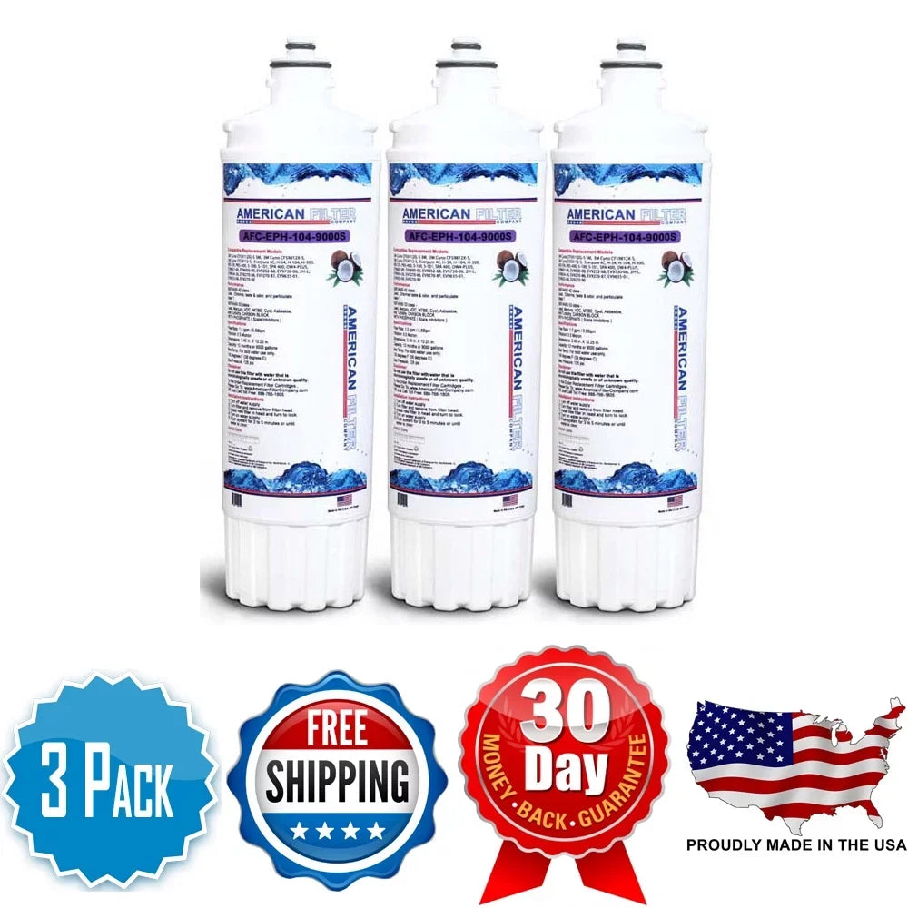 , 3 EV963506 , Made , Water Filters - - Brand Pentair® with AFC in Compatible U.S.A. Model # AFC-EPH-104-9000S Filters