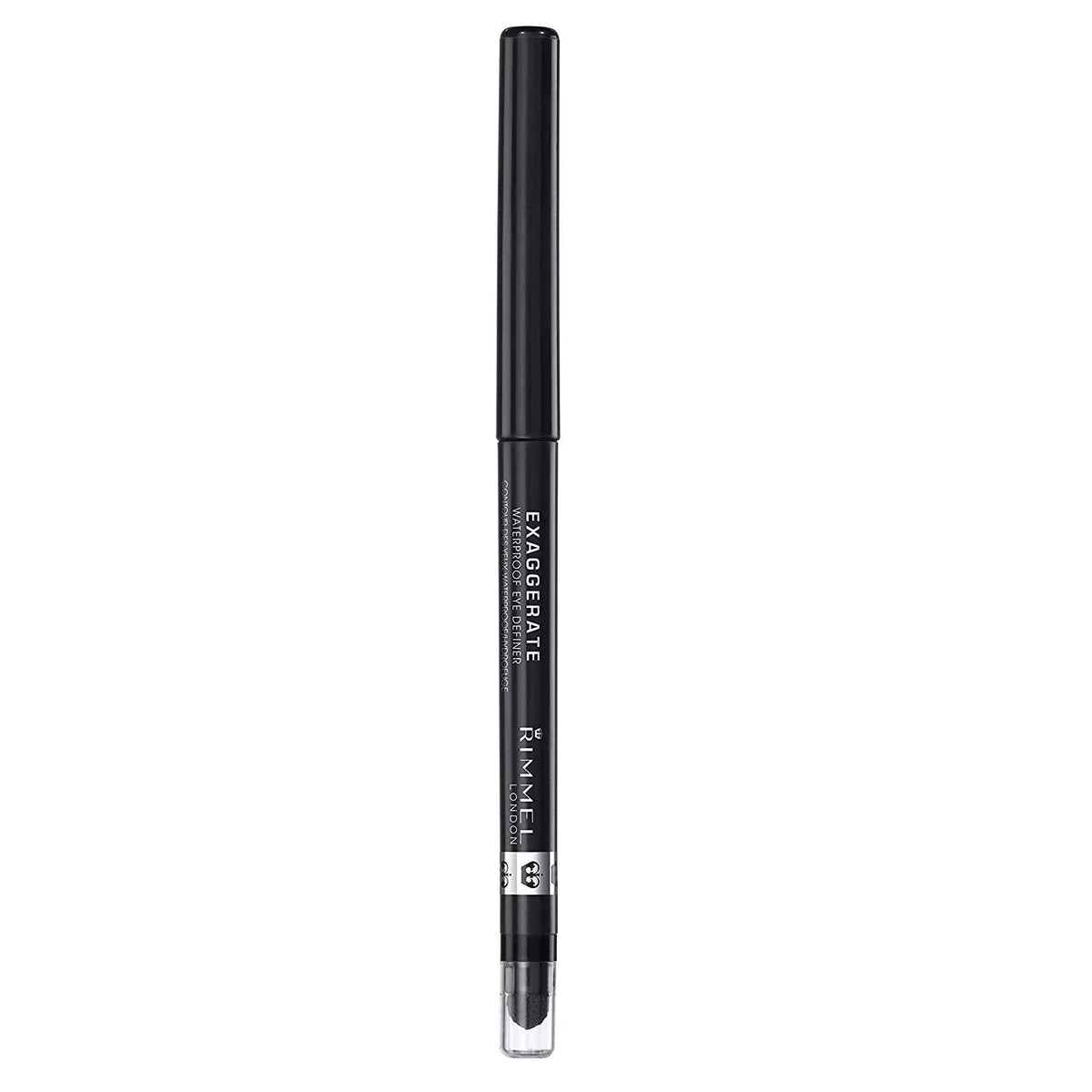 (12) Ounces Waterproof Definer Black 0.009 Rimmel Eye of Exaggerate Pack