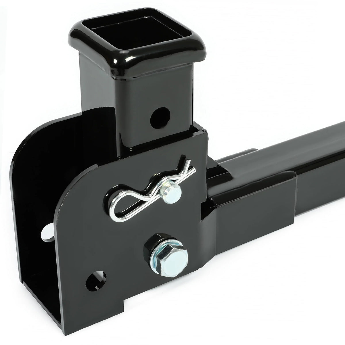 2” 500 Kojem Wheelchair Weight Hitch Receiver Trailer Tongue Cargo Black to Carrier Pounds Mount Up Steel Folding