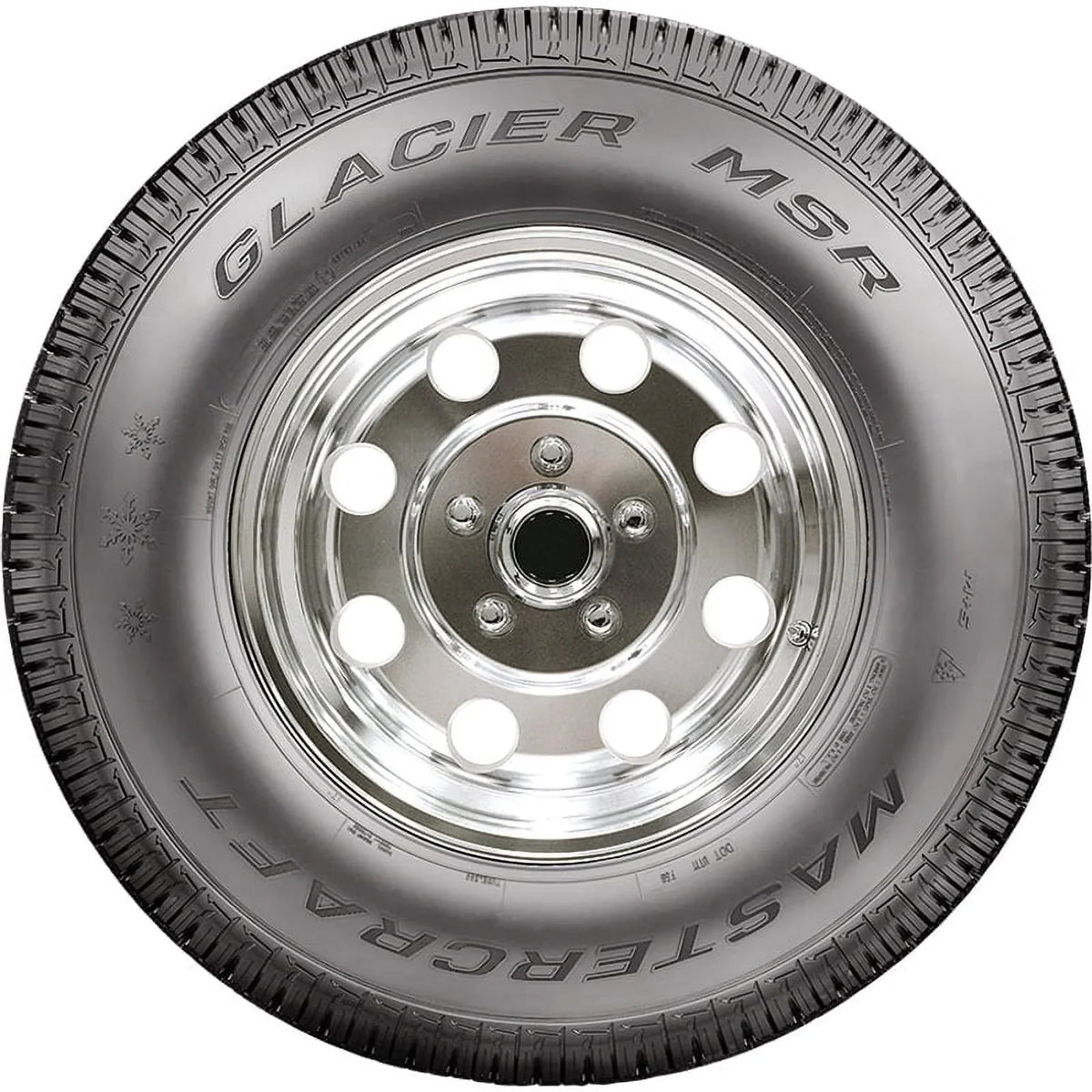Truck Tire Mastercraft Glacier 265/70R17 Light MSR Winter 115T