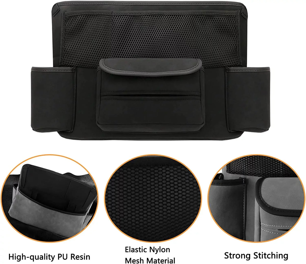 for with Holder Car Net Car Holder Car for Liner Car Pocket Car Inner Removable Large Purse Pocket Capacity Storage Barrier Multi-Pocket Fymlhomi Bag Seats Kids Pet Handbag Between